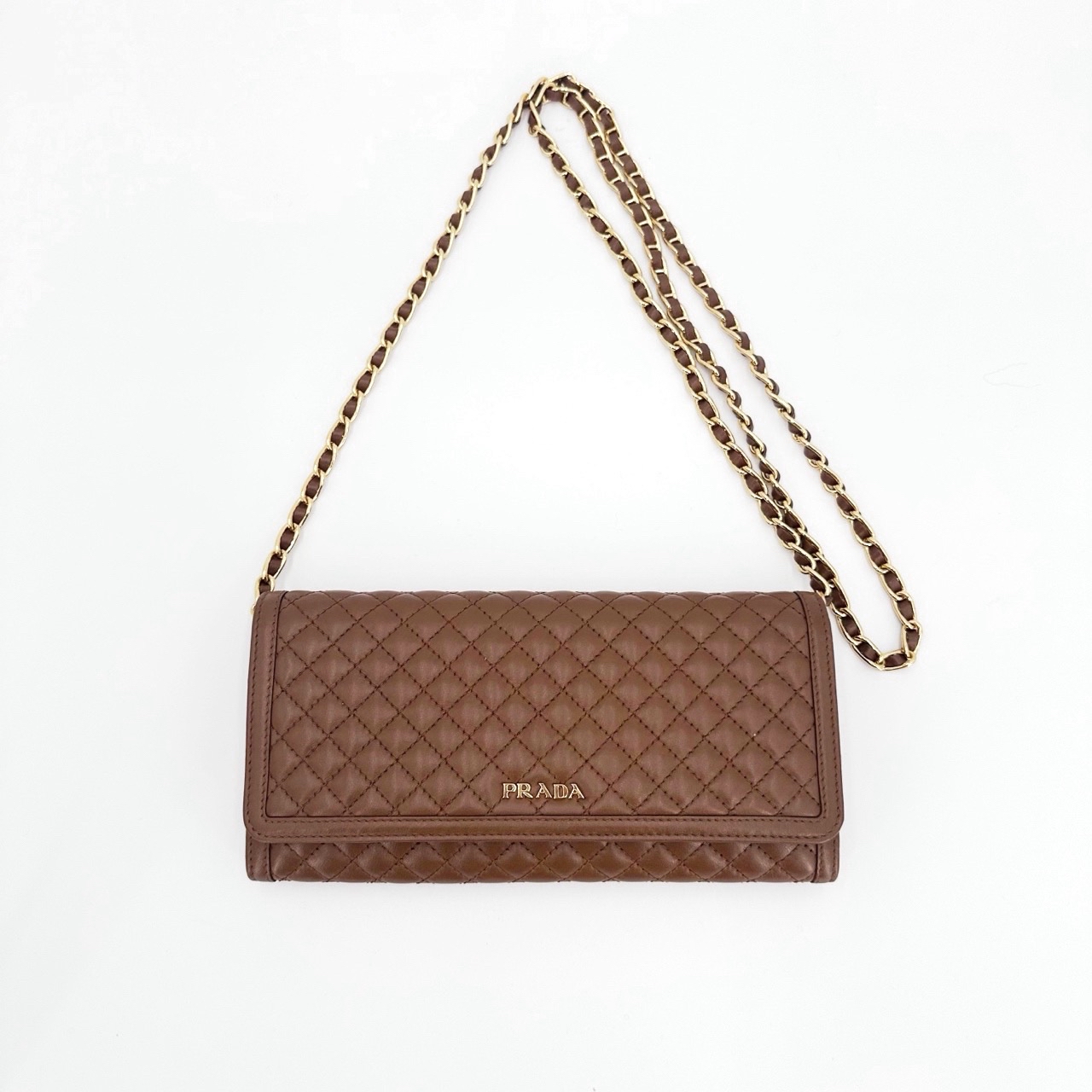 【預訂貨品】Prada 焦糖色woc 