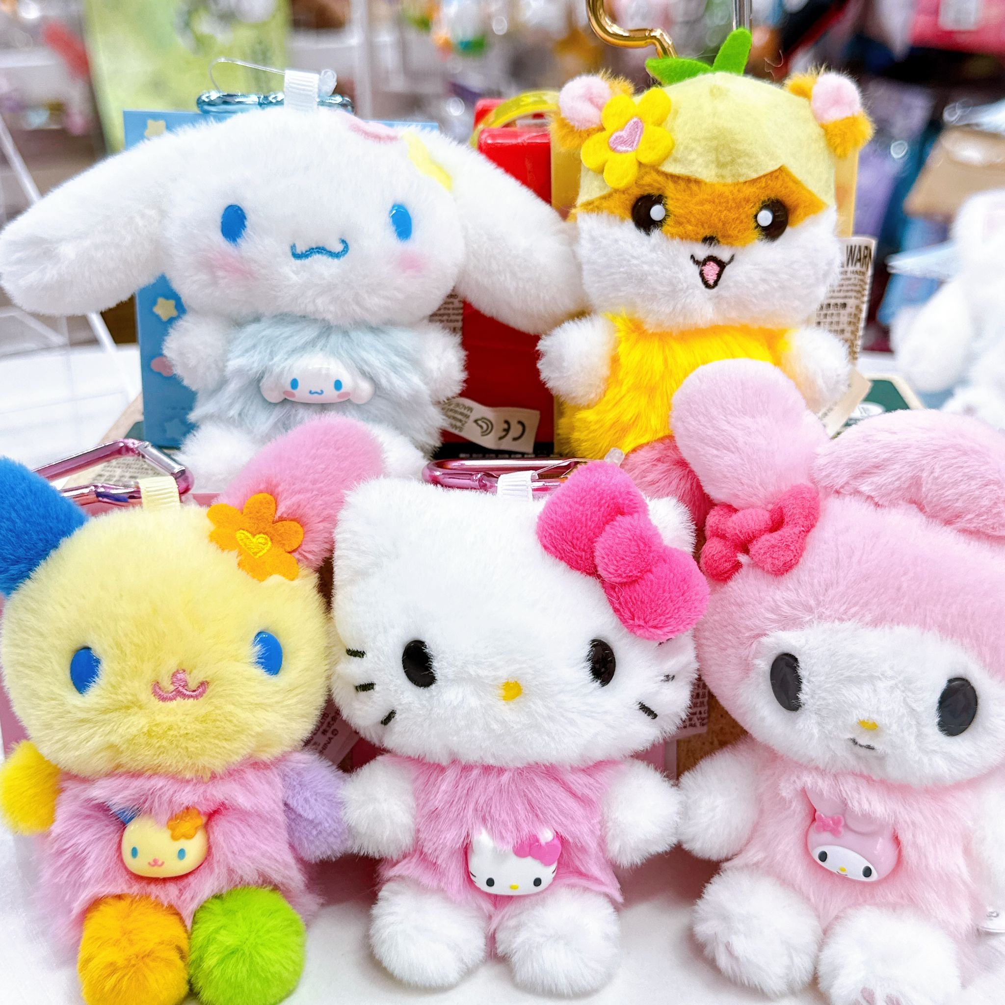 日本直送sanrio 3D珠子公仔掛飾