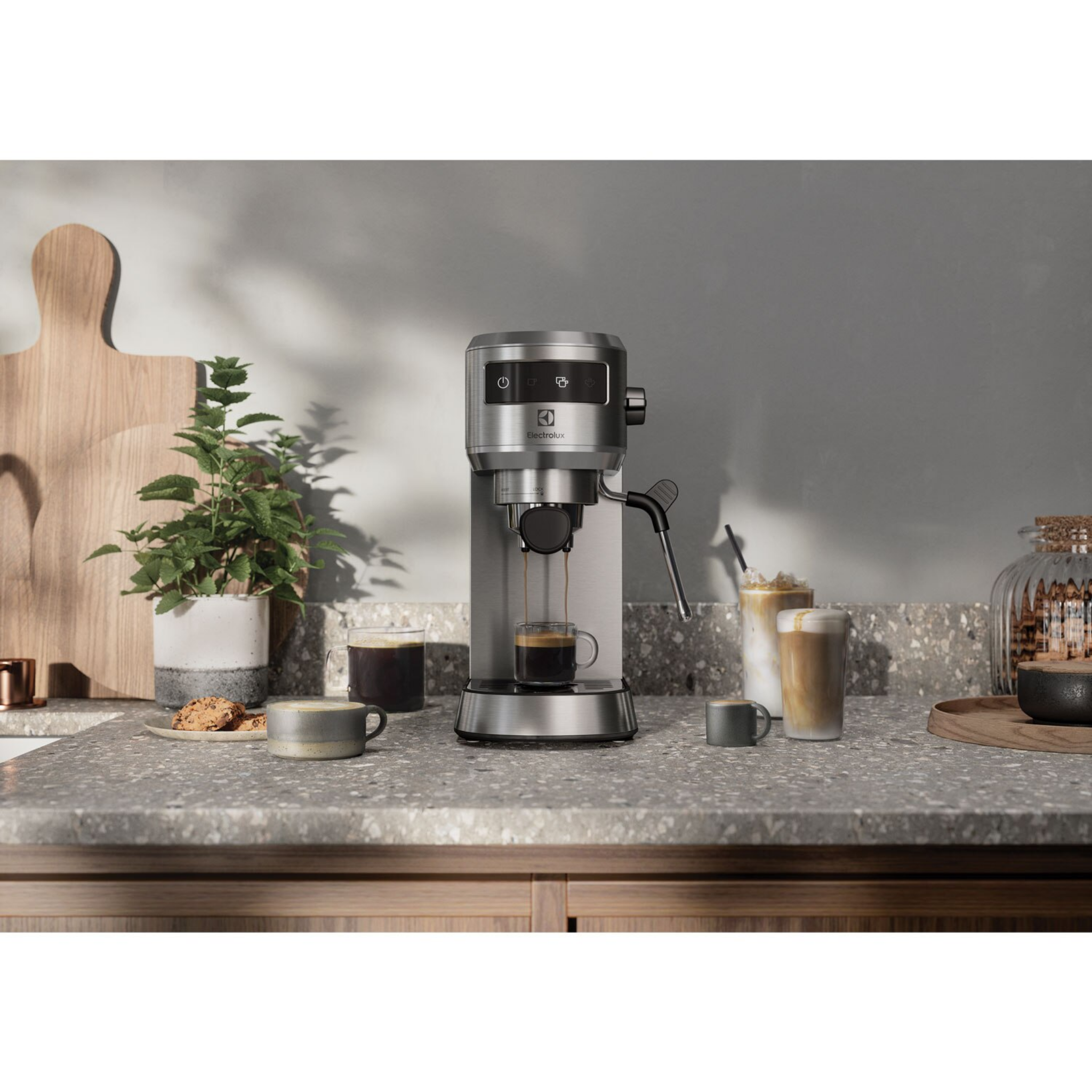 Electrolux Create 5 Manual Espresso Coffee Machine (E5EC1-50ST)