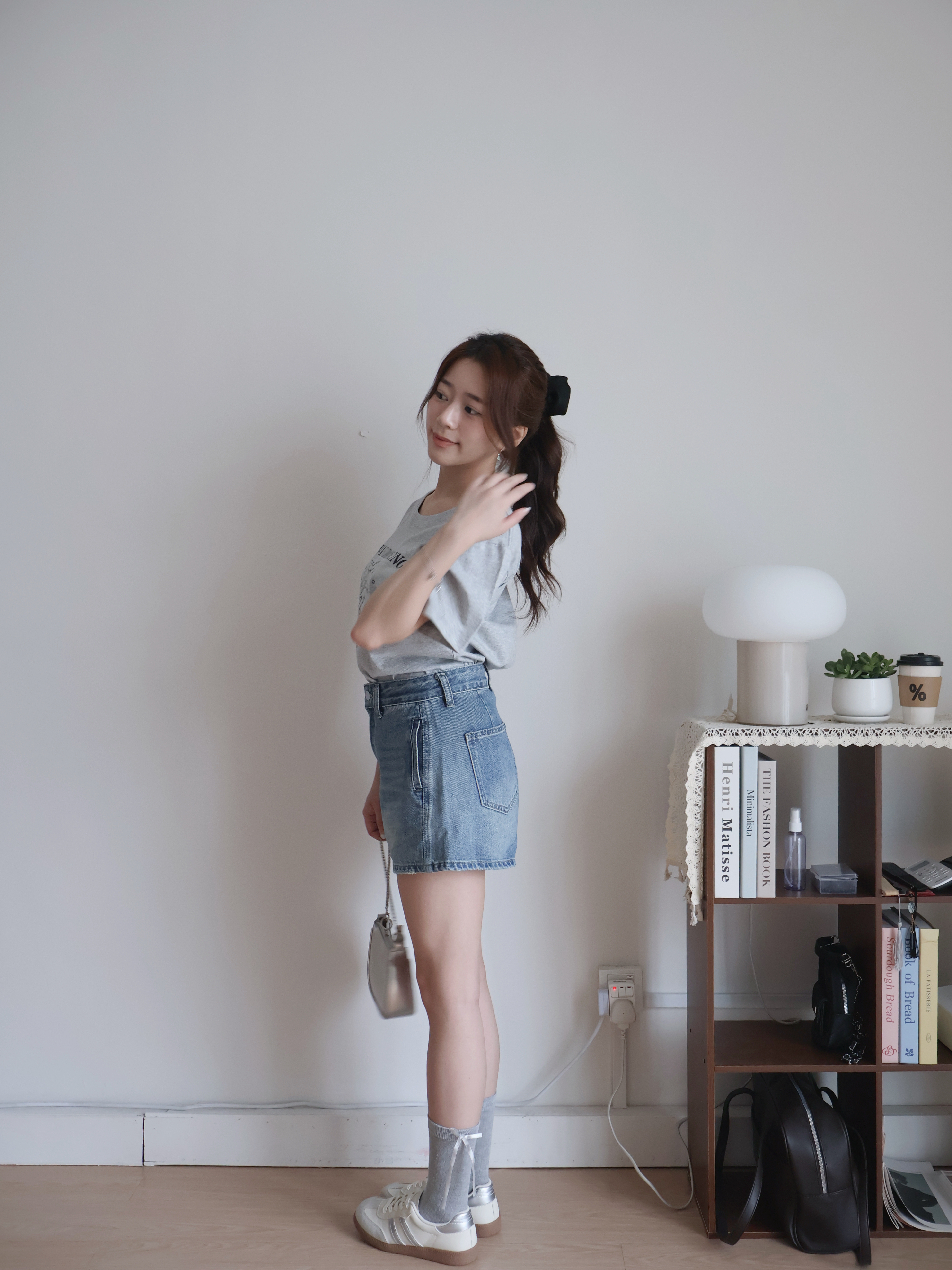 Aster Denim Shorts | Blue