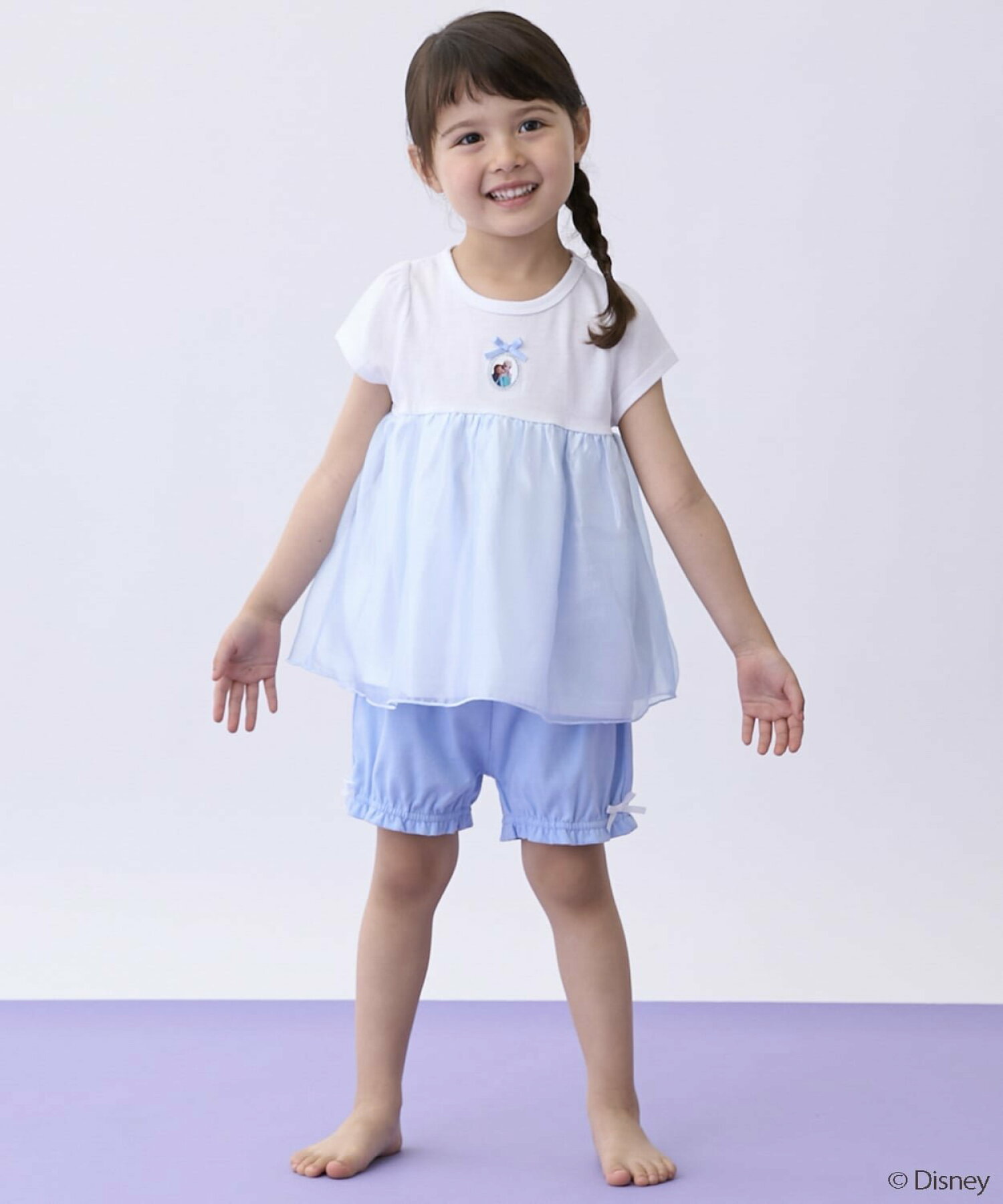 🆕【⭐訂購⭐】🌀 🇯🇵 日本直送🇯🇵 #DisneyPrincess 泡泡袖 薄紗 家居服套裝［3款選］🌀 [ELED-0217][260624]