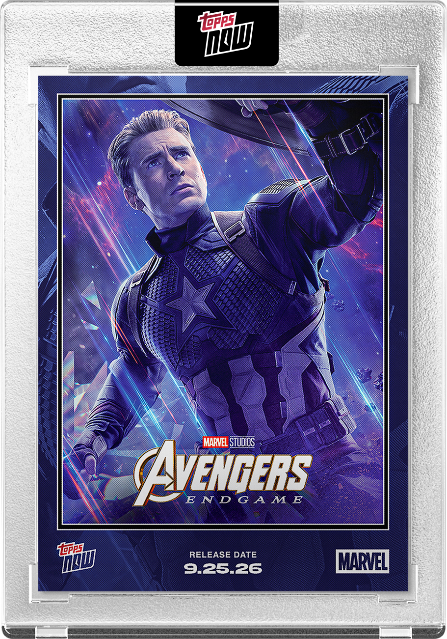 Marvel Avengers: Endgame Encore - 2026 Topps NOW EG01 復仇者終局紀念卡【團購】