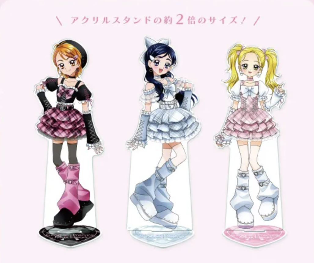《Pre-Order》BIG Acrylic Stand 大立牌｜光之美少女 Precure Max Heart X LAFARY (26PC37-P)