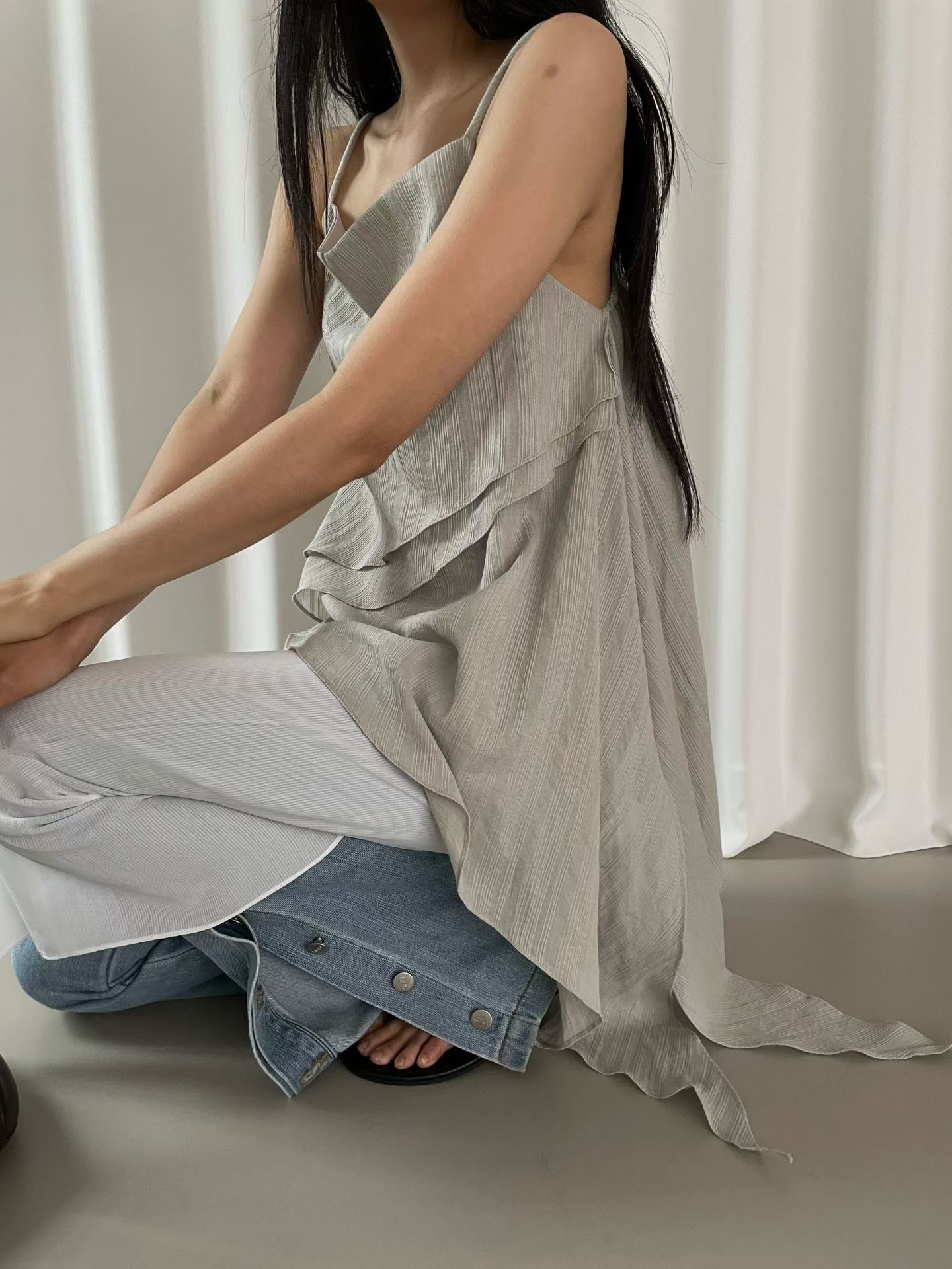 東大門女裝Find | layer sleevess 