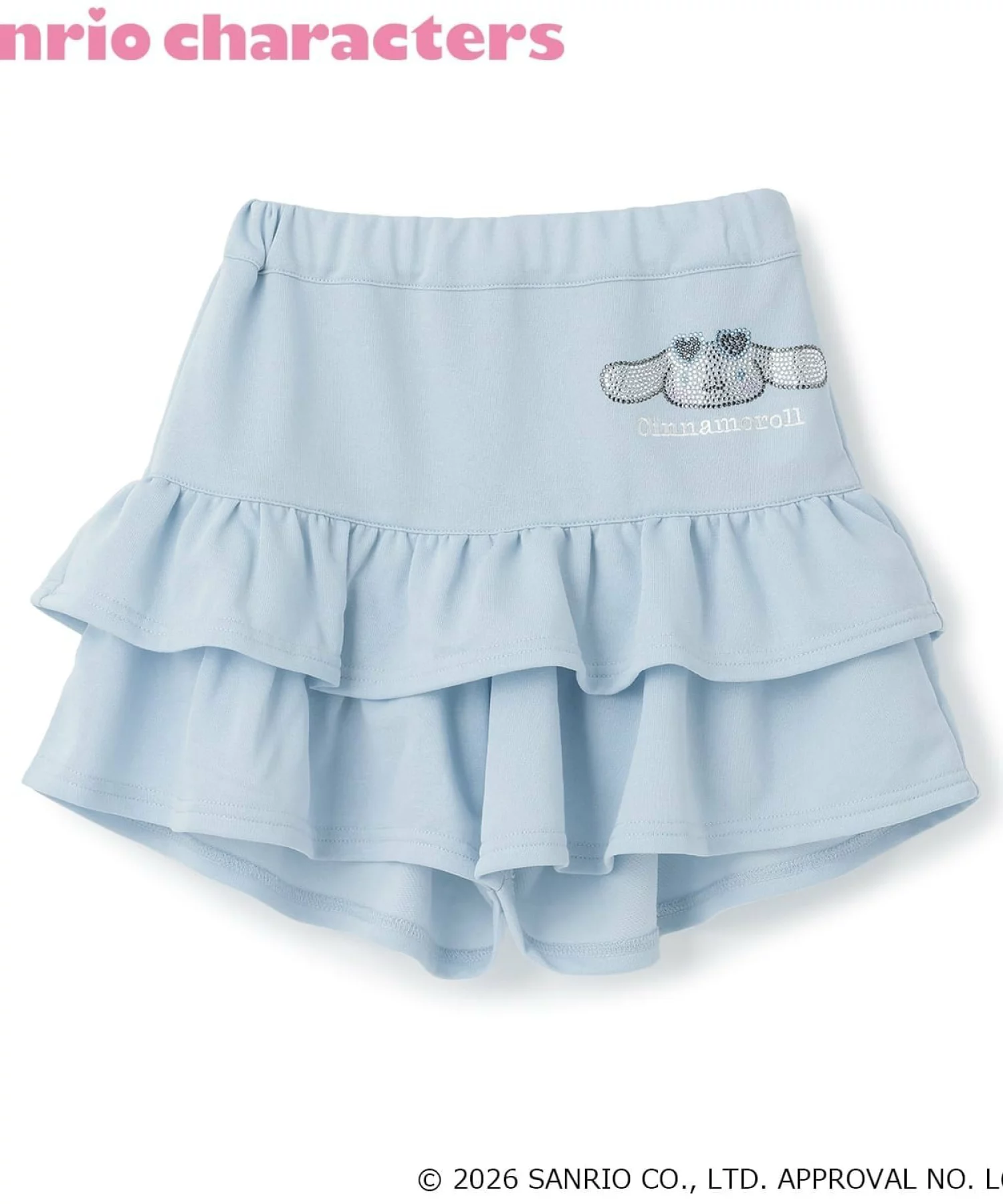 🆕【⭐訂購⭐】🌀 🇯🇵 日本直送 #Sanrio 水鑽 層疊裙褲［3款選］🌀 [ELGA-0040][260807]