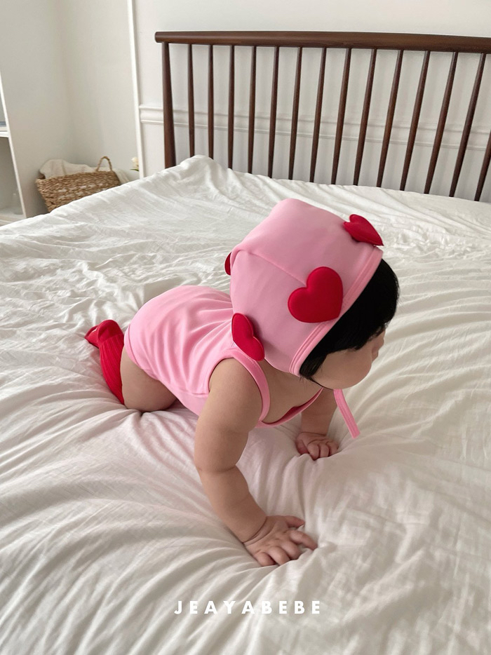 🇰🇷JeayaBebe泳衣+帽