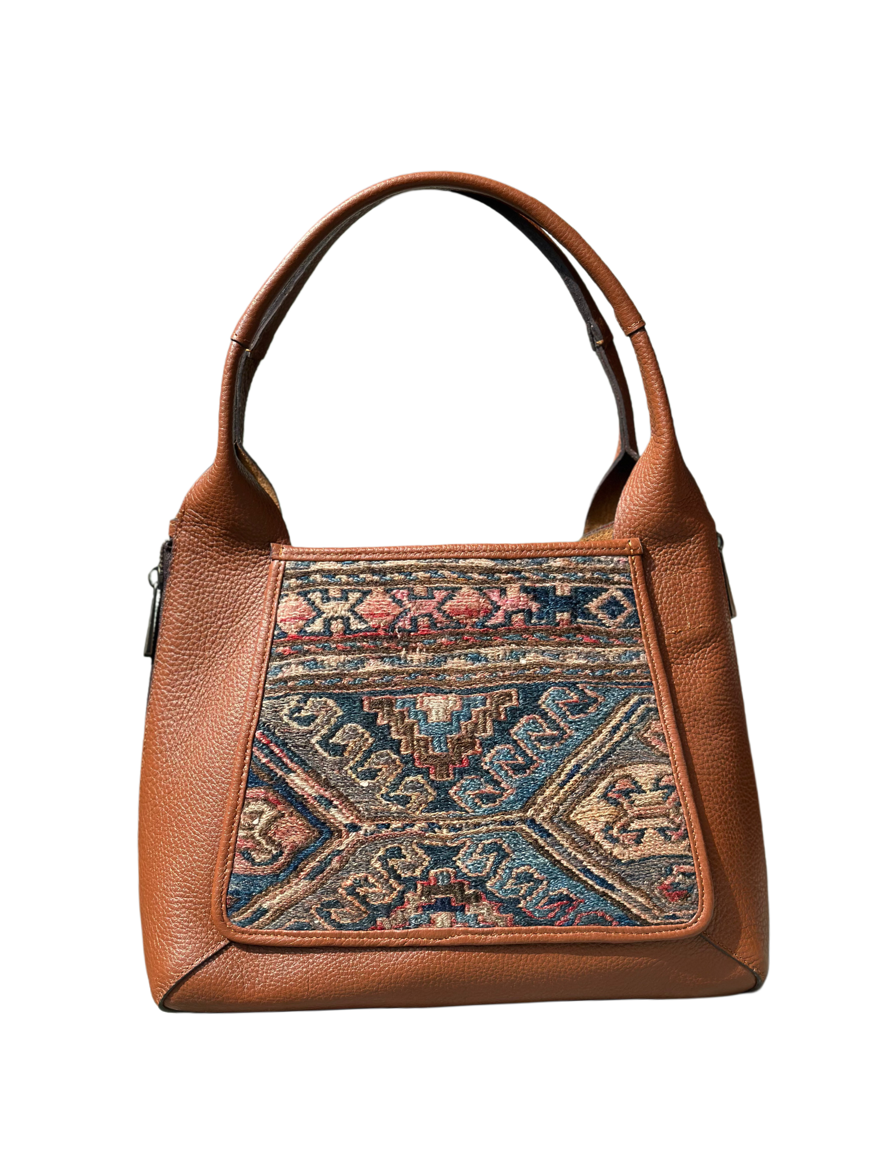 K14 土耳其真皮地氈手袋（啡色）