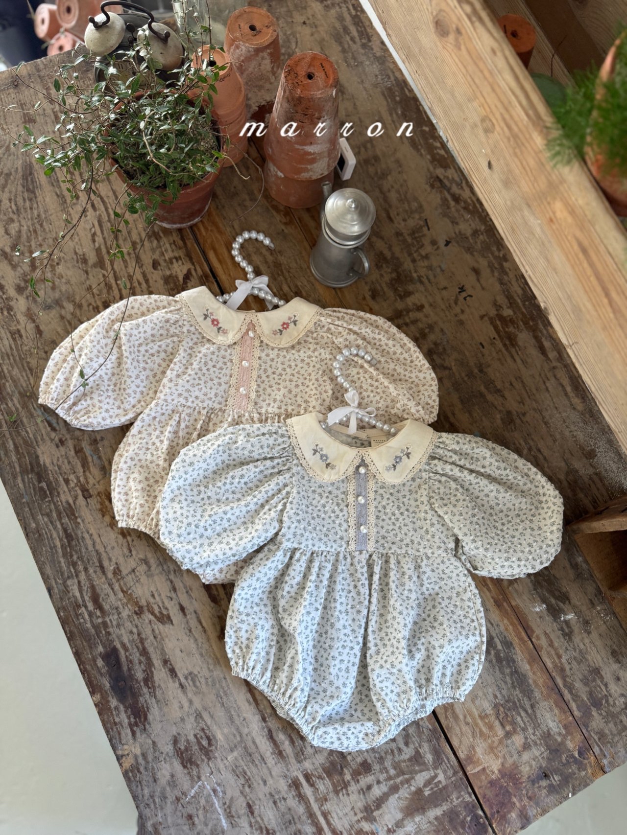 🇰🇷Marron babysuit