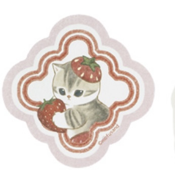 Mofusand 鯊魚貓 貼紙｜預訂