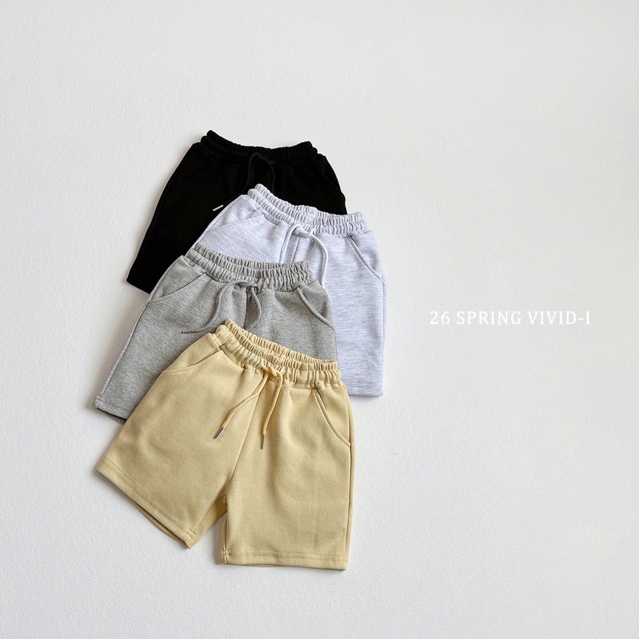 🌸預訂 韓國直送🌸🇰🇷VIVIDI四色基本款綁帶運動短褲