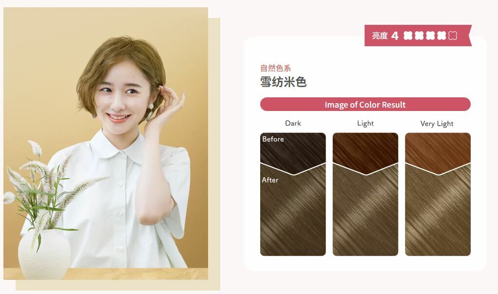 日本Beauty Labo泡泡染髮劑系列