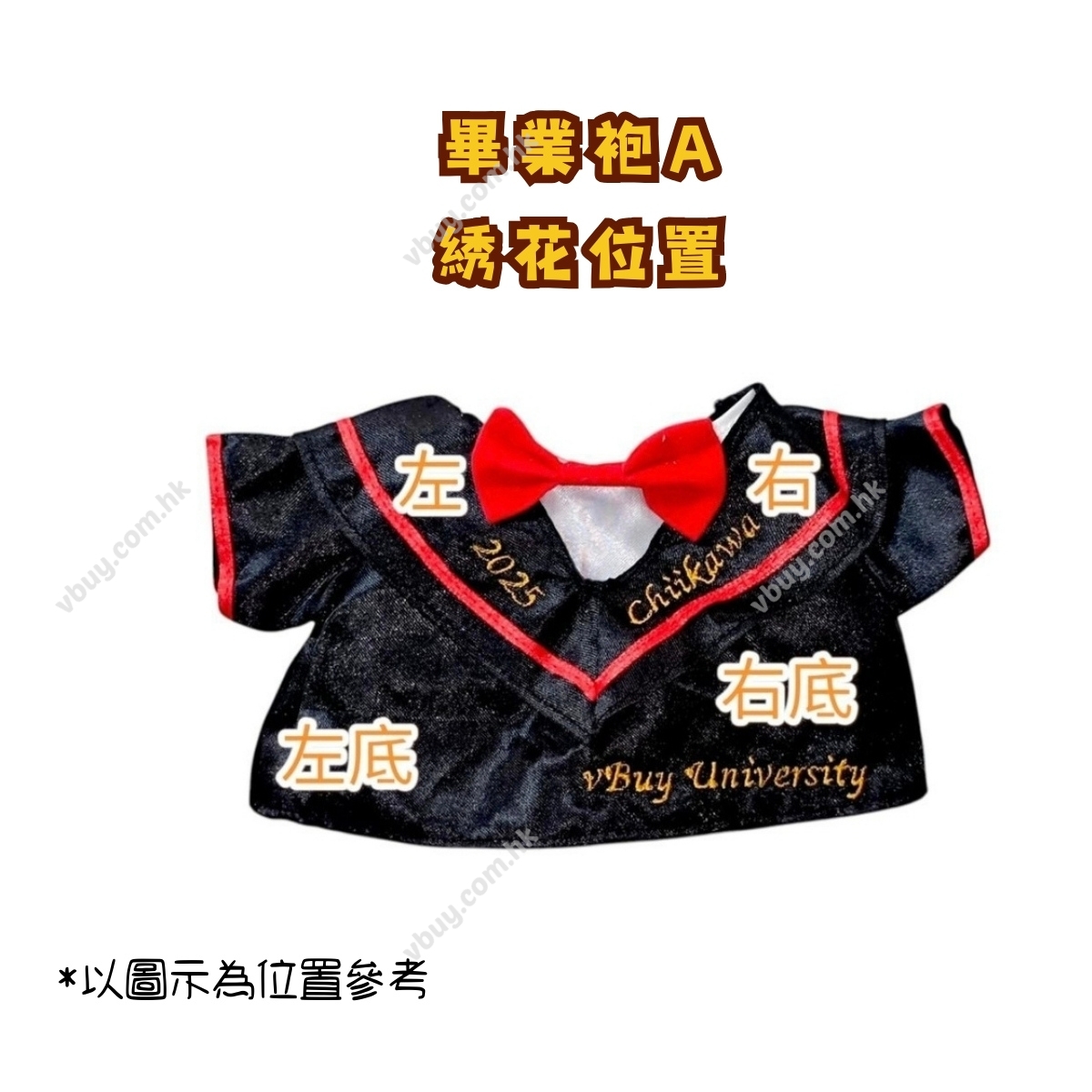 【Frozen Anna 畢業公仔】冰雪奇緣 Anna 畢業公仔｜可加名字刺繡｜幼稚園畢業禮物｜vbuy grad1860