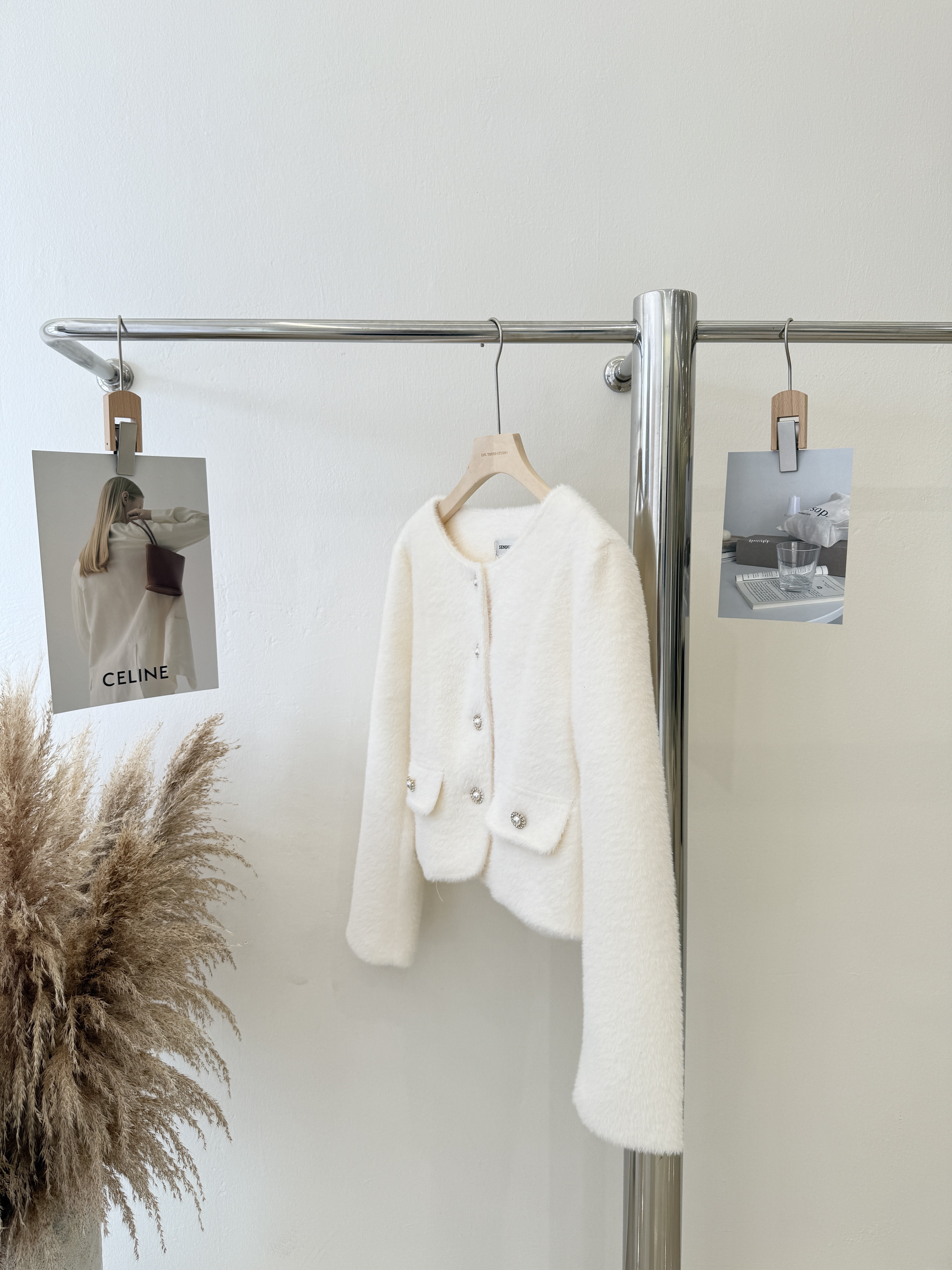 6843 小香风舒服毛外套