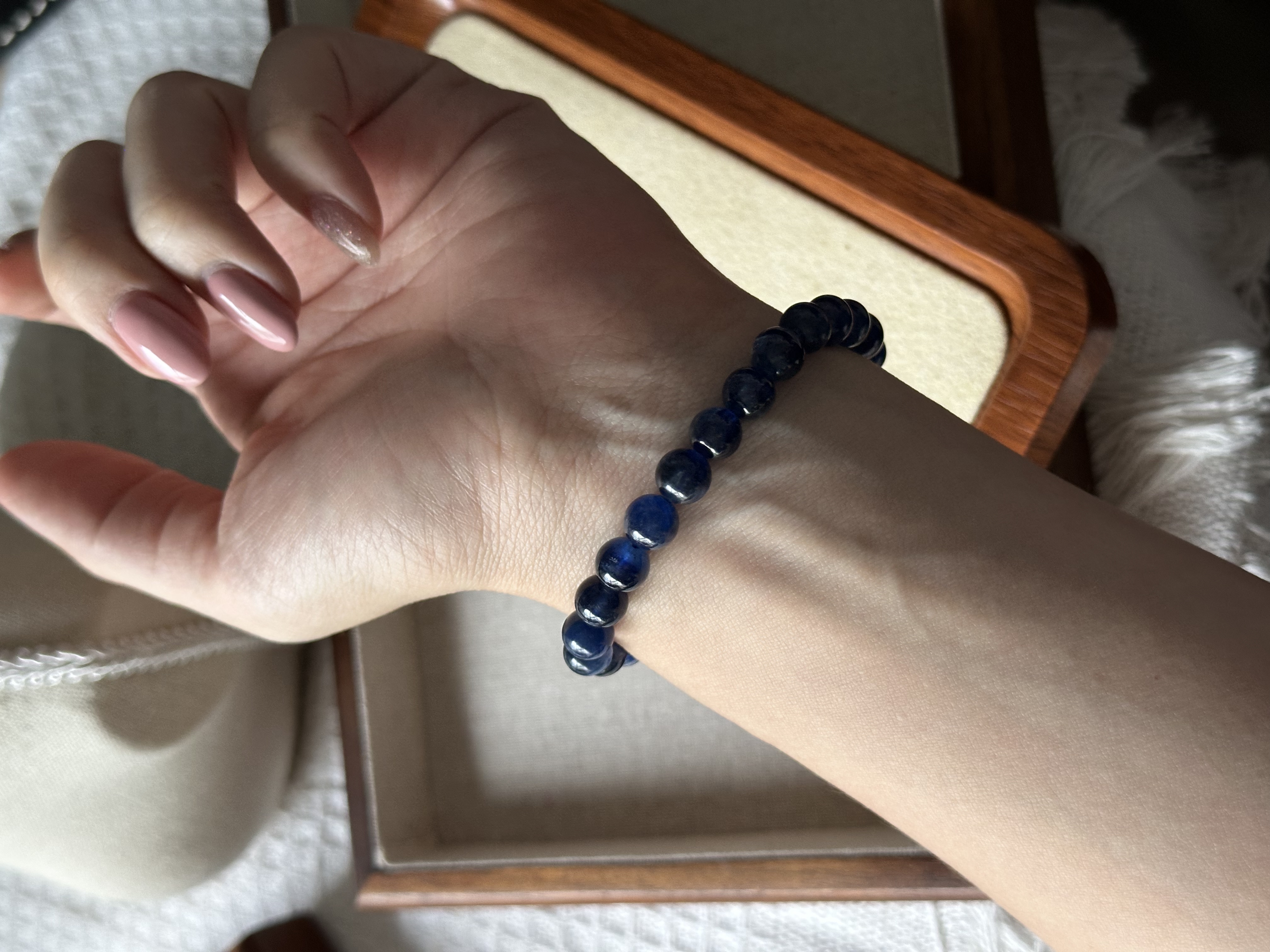 高货蓝晶石 ｜ Kyanite 7.8mm 