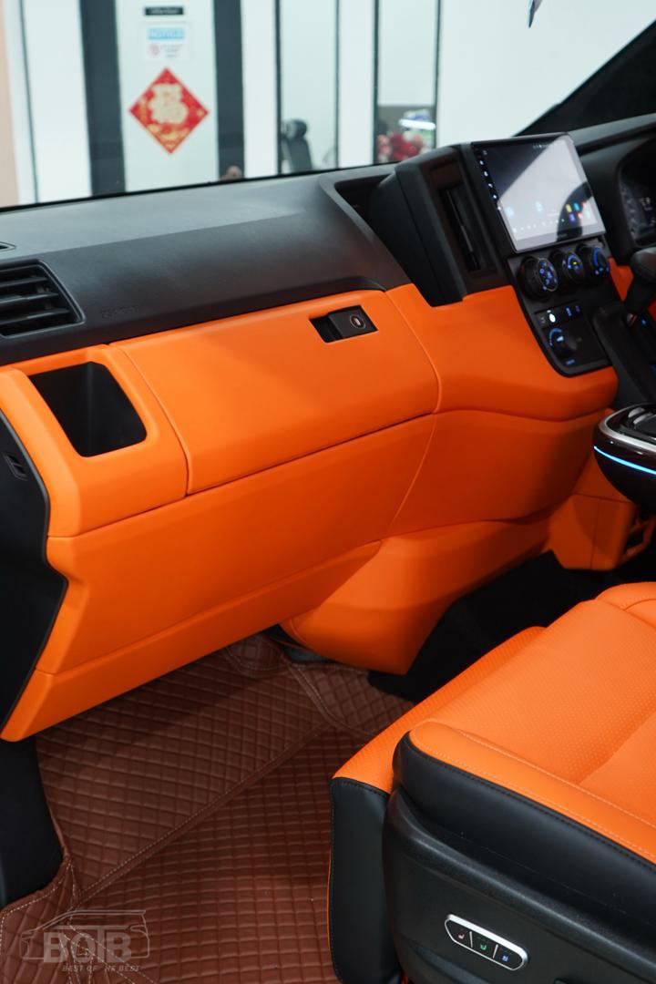 HIACE SEAT I DASHBOARD I DOOR TRIM WRAP NAPPA LEATHER