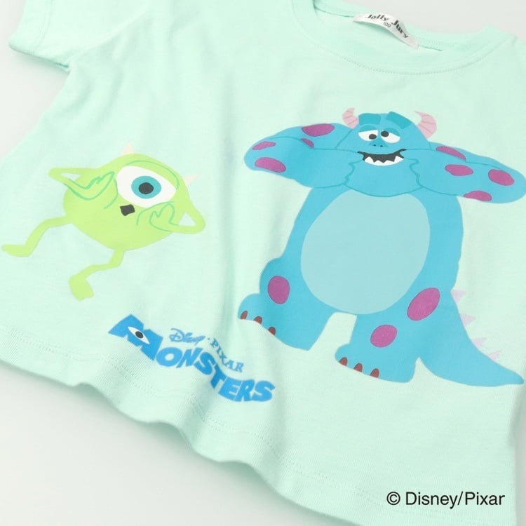 🆕【⭐訂購⭐】🇯🇵 日本直送  🌀#MonstersInc. #怪獸公司 純綿印花短袖T恤［6款選］🌀[ELFA-0154] 