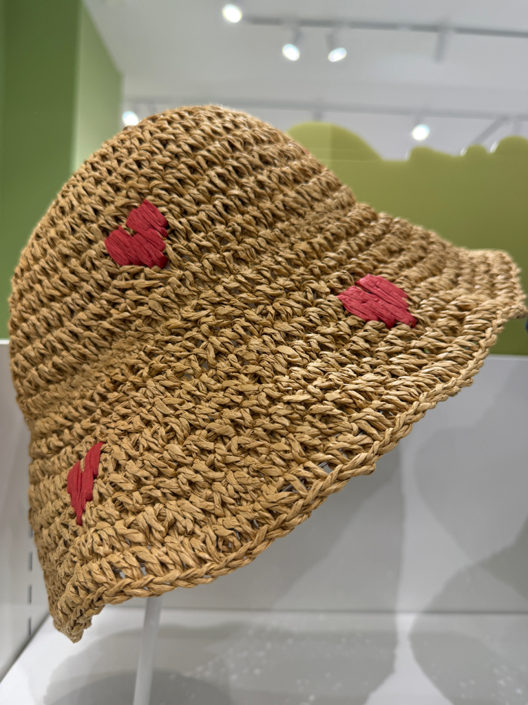 Colorful Mixed Yarn Straw Hat