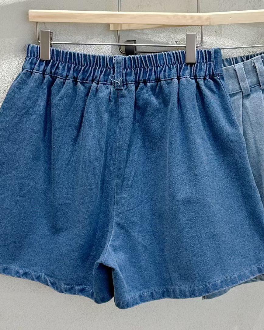 百搭簡單牛仔短褲