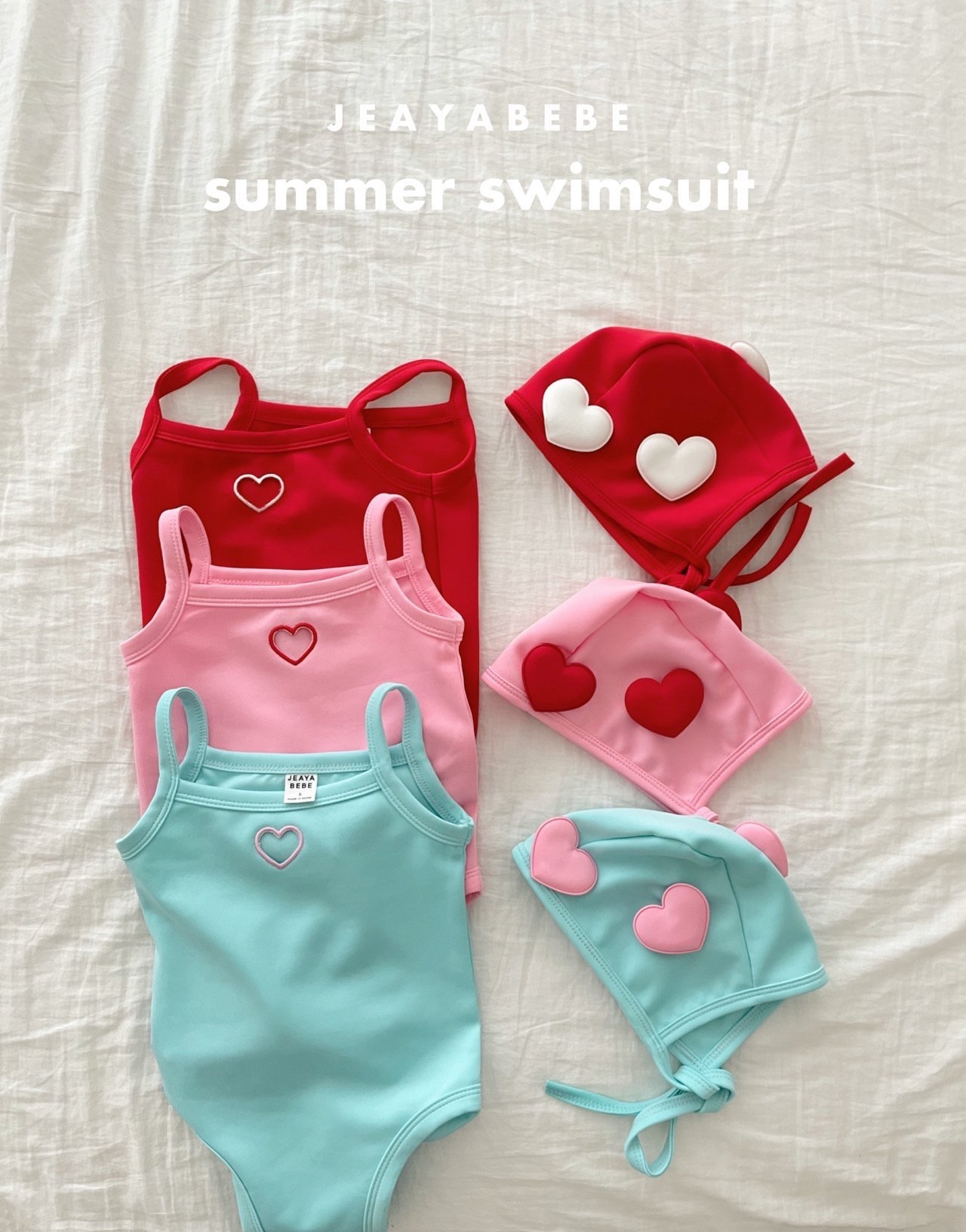 Jeayabebe | Swimset (Pink M 80-90)