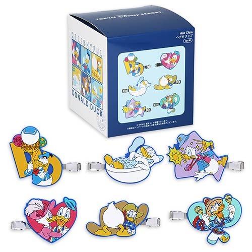 [訂購] [東京迪士尼] 🦆 唐老鴨 Donald Duck 髮夾全套 ｜ 10月15日日本發售 {TF260938}