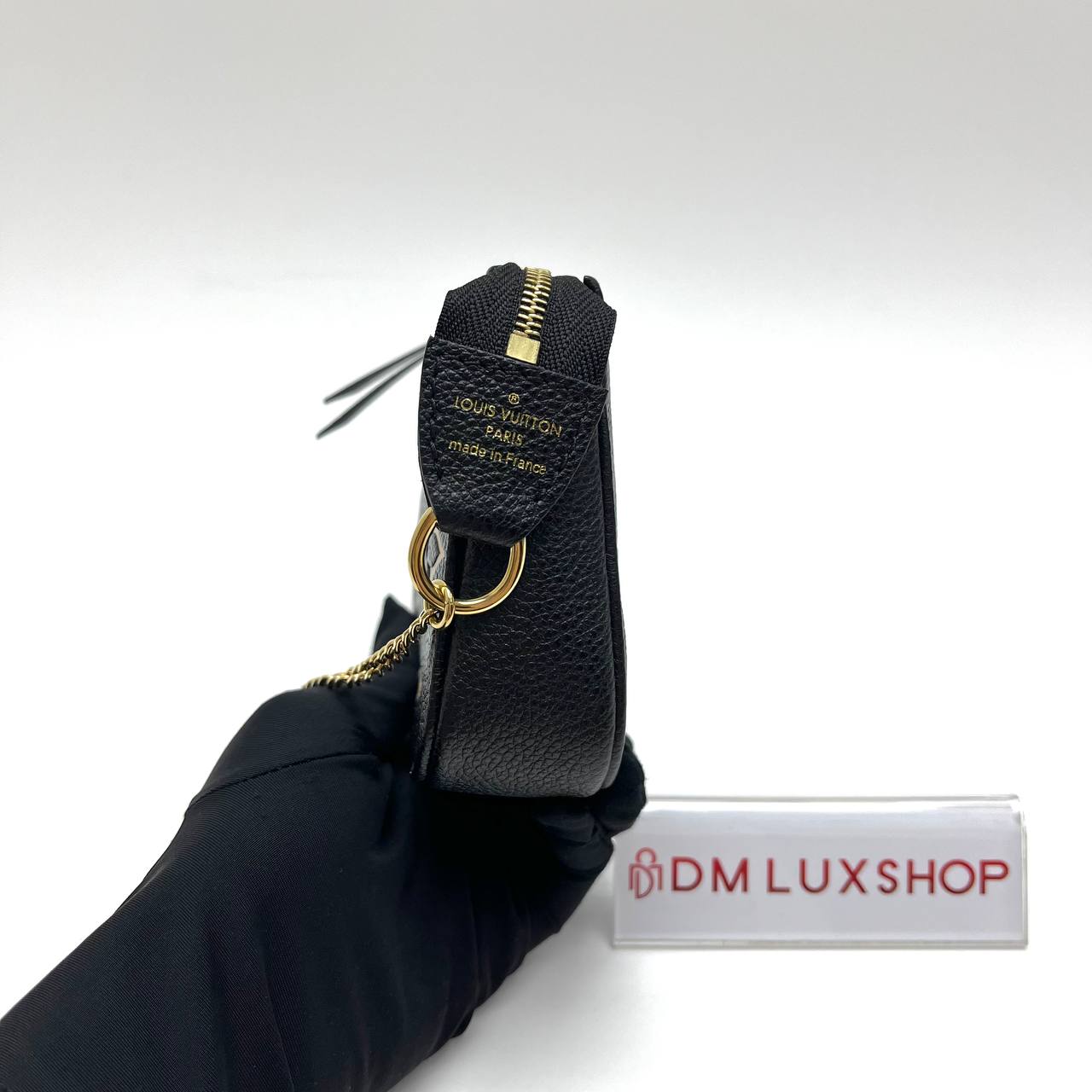 LV Bicolour Black Empreinte Mini Pochette Accessoires 