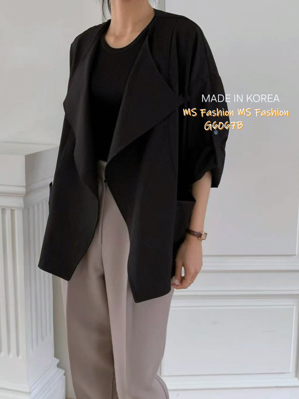 G6067 韓國🇰🇷高質靚料薄外套