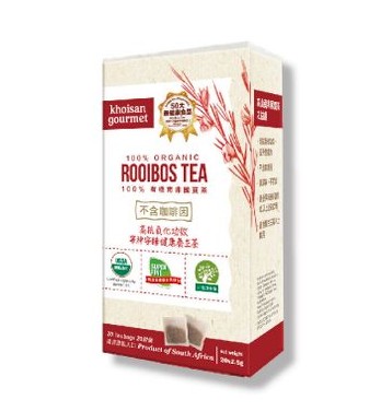 khoisan gourmet 有機高山南非國寶紅茶 (茶包裝20包)