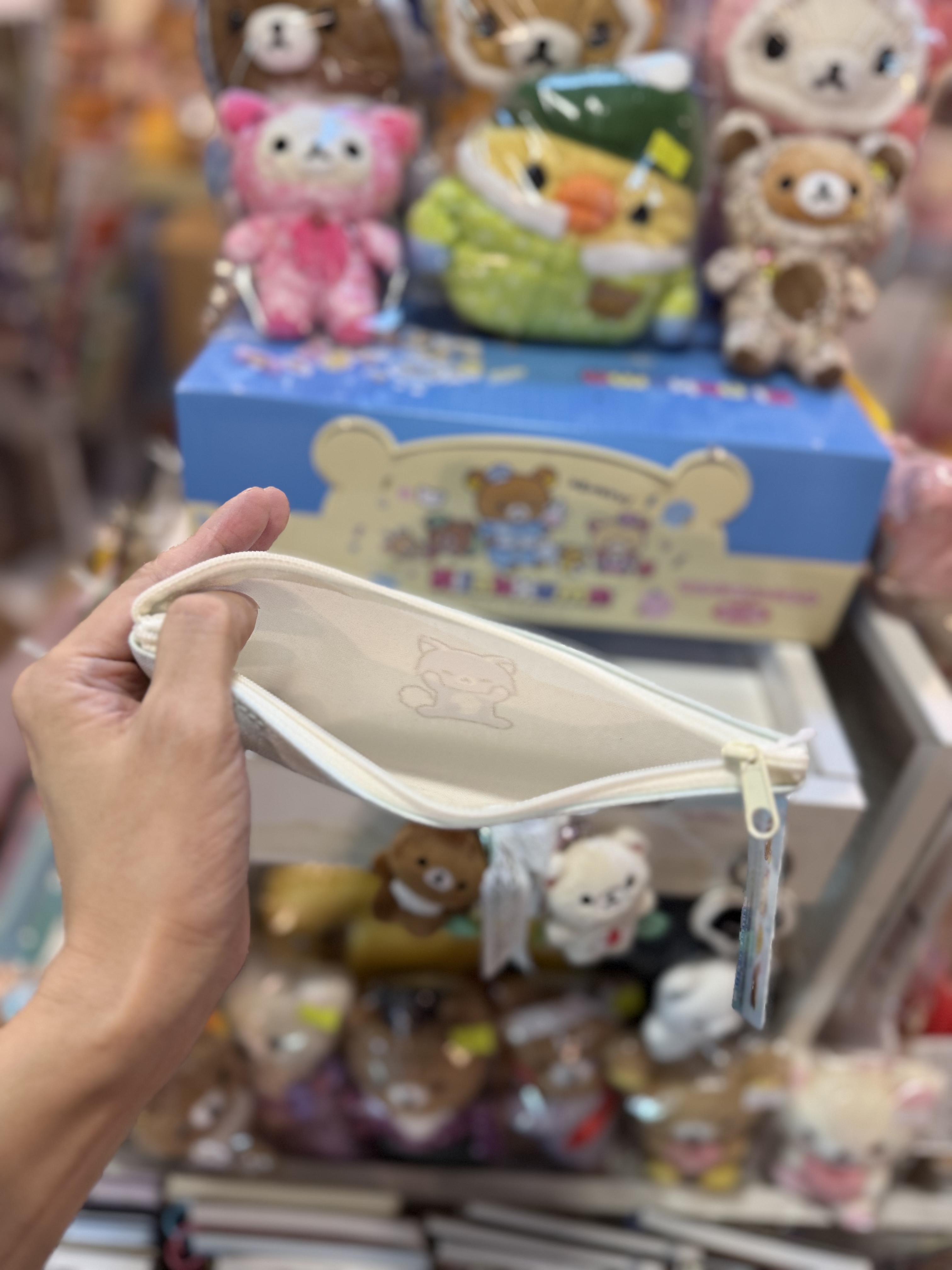 《現貨》全新Rilakkuma瓦瓦貓系列筆袋