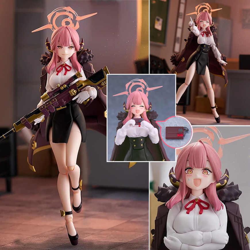 (預訂訂金 $200 / $300) (總價 $536 / $720) Max Factory figma 678 蔚藍檔案 Blue Archive 陸八魔亞瑠 Aru Rikuhachima (行版普通版 / 日版特典版)