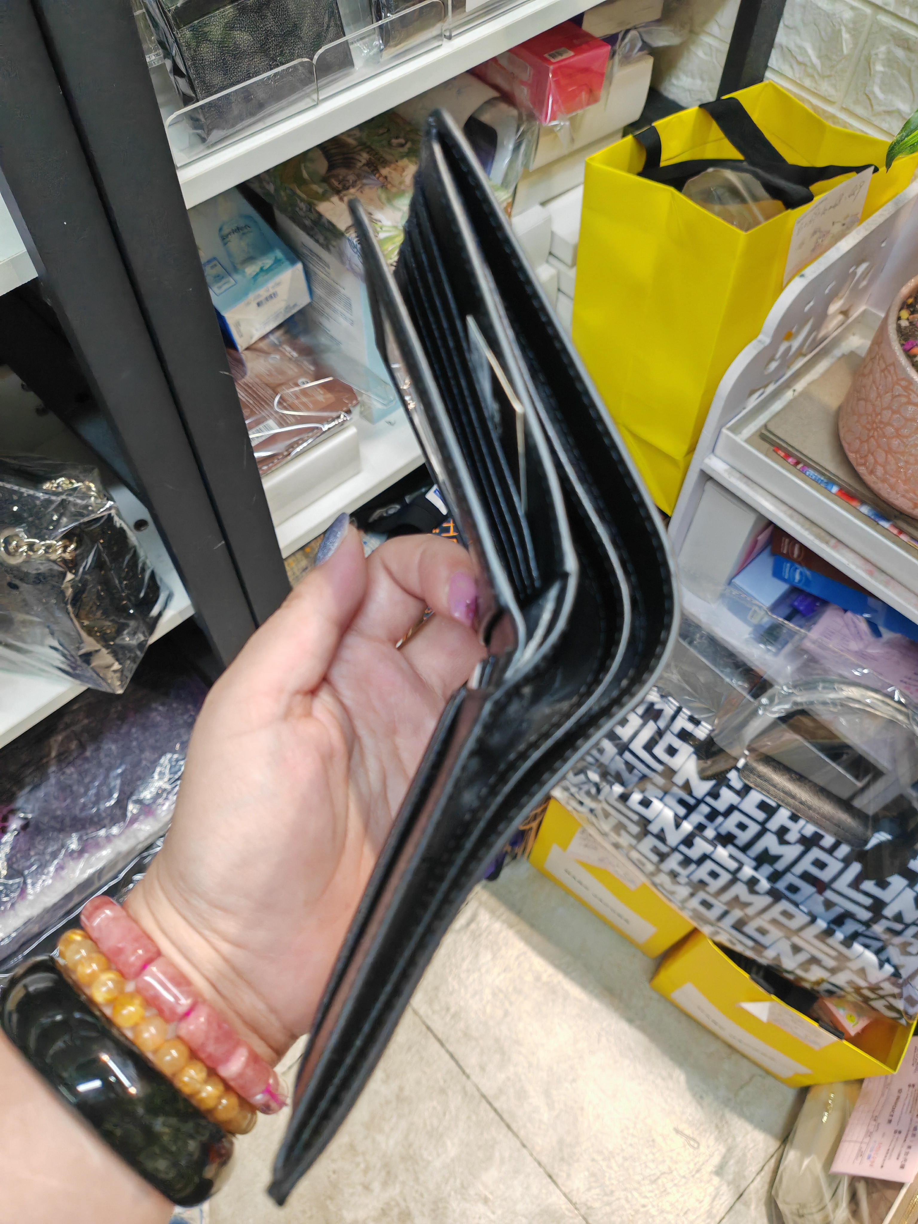 香港現貨-Michael Kors men's wallet blk