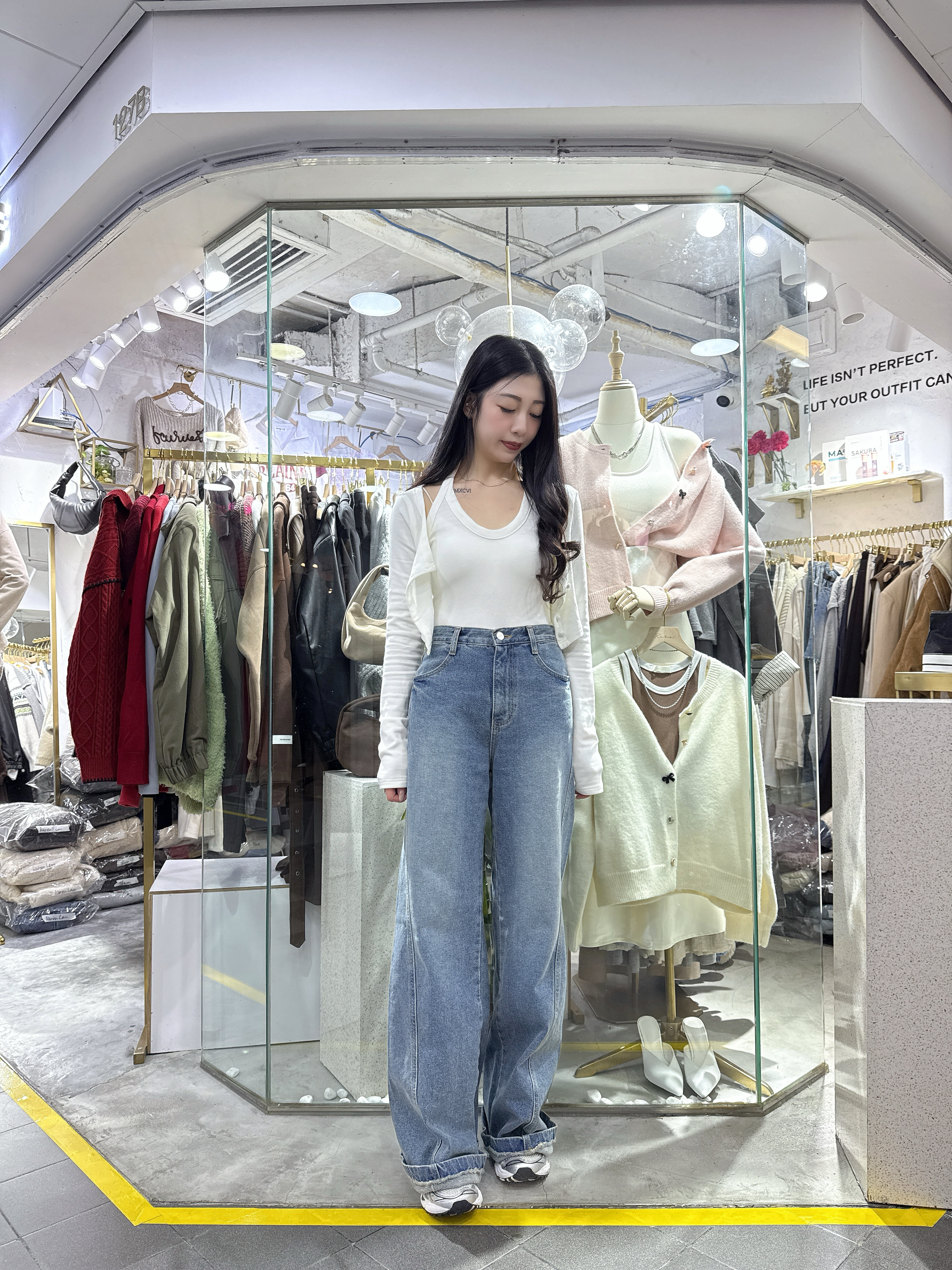 S08 背心+ 扣鈕Top set