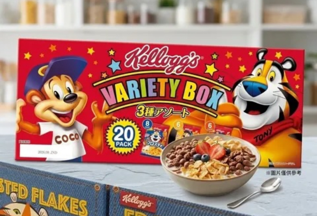 日本Costco本週特價  日本Costco直送 日本Kellogg's 家樂氏 3款人氣兒童穀物營養早餐 超值家庭裝