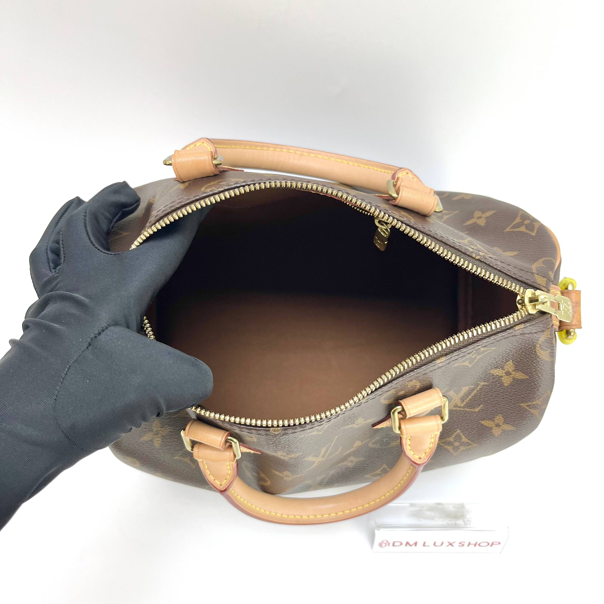 LV Monogram Speedy 25 GHW