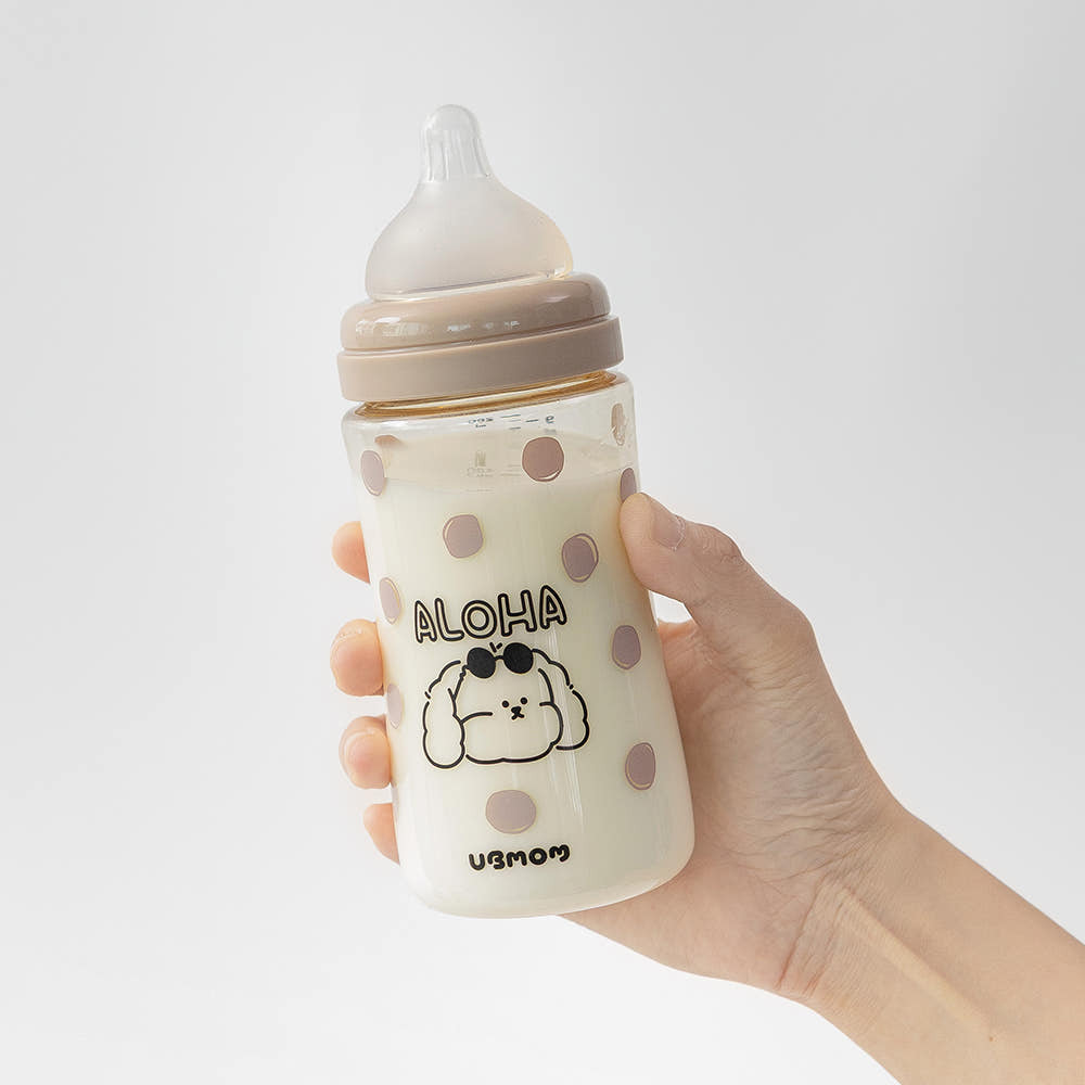 UBMOM 特別版PPSU奶樽-萌遊世界 280ml（配M Size奶嘴3-6個月 ）