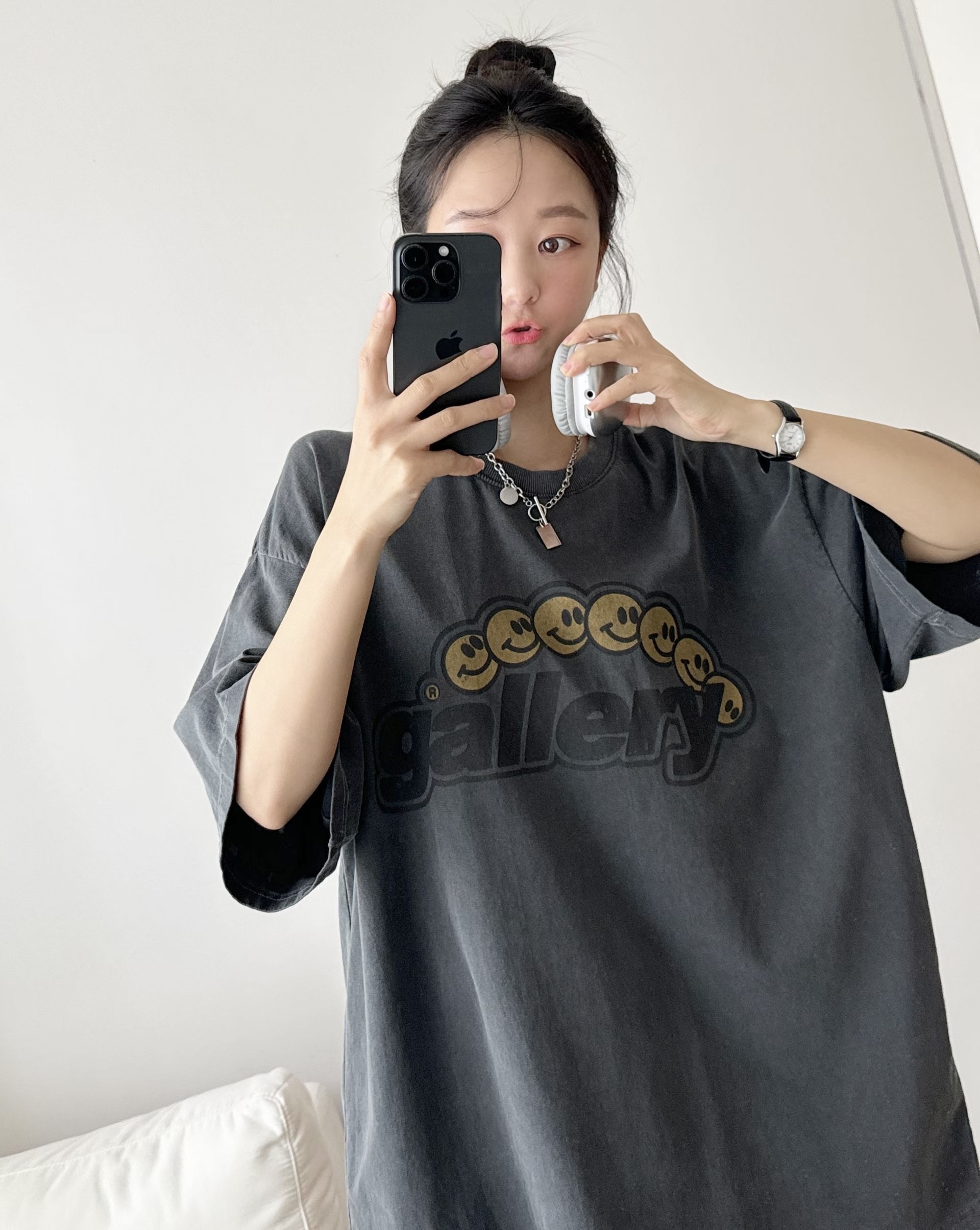 🌼初春優惠🍀 撞色Print Tee 