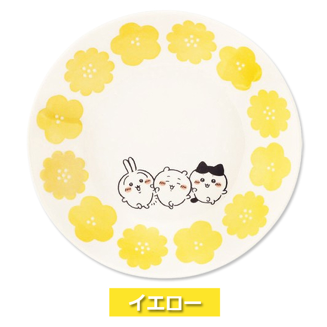 日本製 Chiikawa 幸福花 陶瓷餐盤 22cm