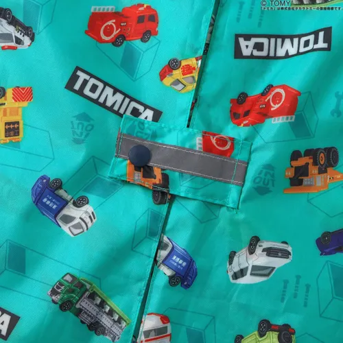 日本直送~新款Tomica兒童雨衣 可背書包