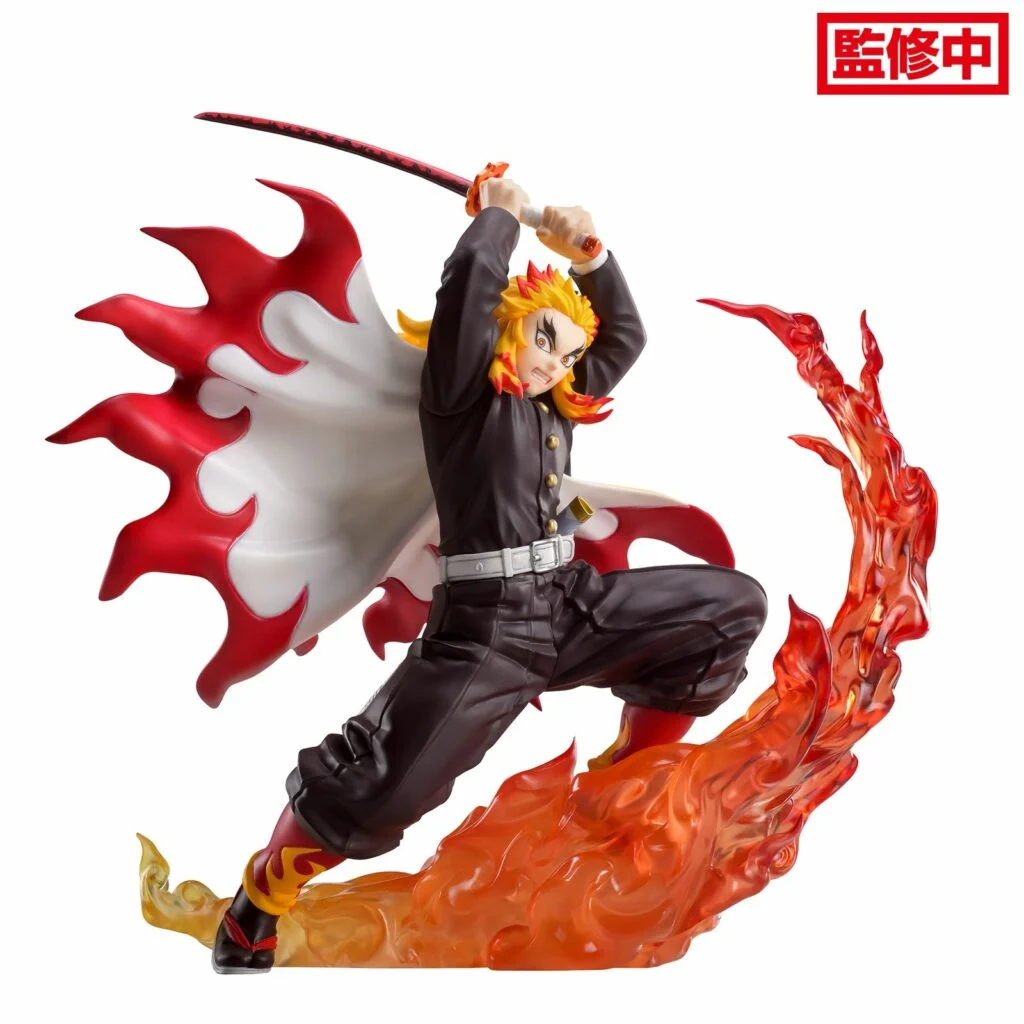 SEGA, Xross Link Anime Figure: Demon Slayer, Kimetsu no Yaiba, Kyojuro Rengoku