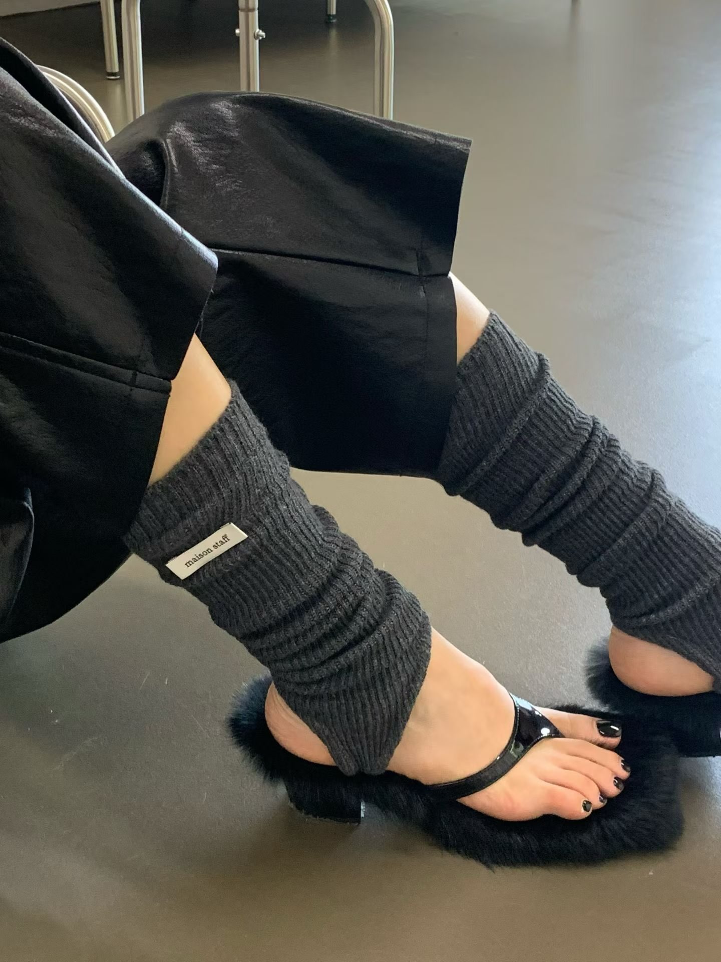 (2026FW) MAISONSTAFF -  LEG WARMERS