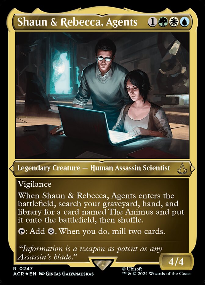 Shaun & Rebecca, Agents #247