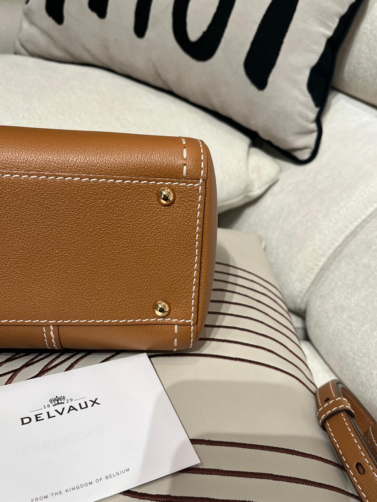 Delvaux brillant mini rodeo calfskin 📣專門店售價$58800📣 100%Authentic ,98%new  ✅塵袋✅鏡✅證書✅背帶✅代購收據
