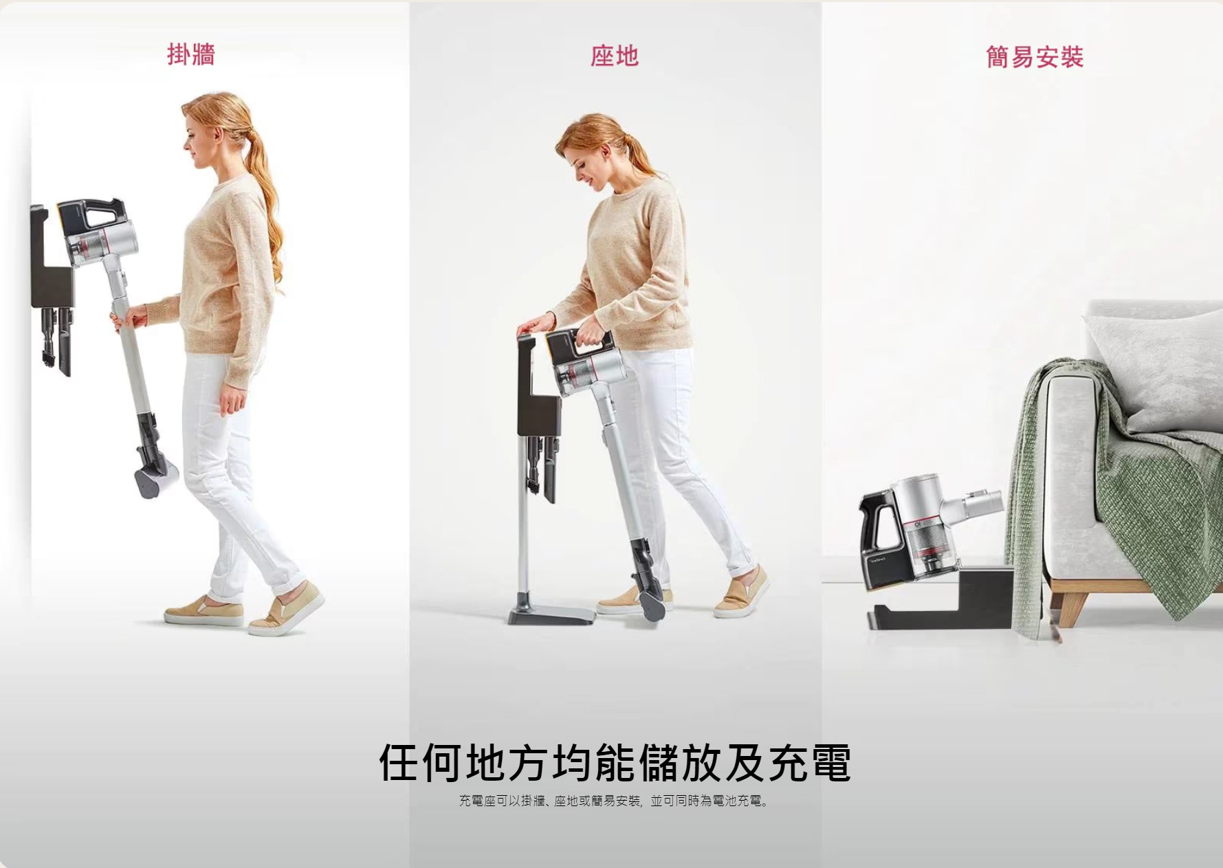 全新 LG CordZero™ A9N (晶鑽銀) 吸塵機 | LG一年保養 | 電動拖地吸頭 | 50分鐘使用時間