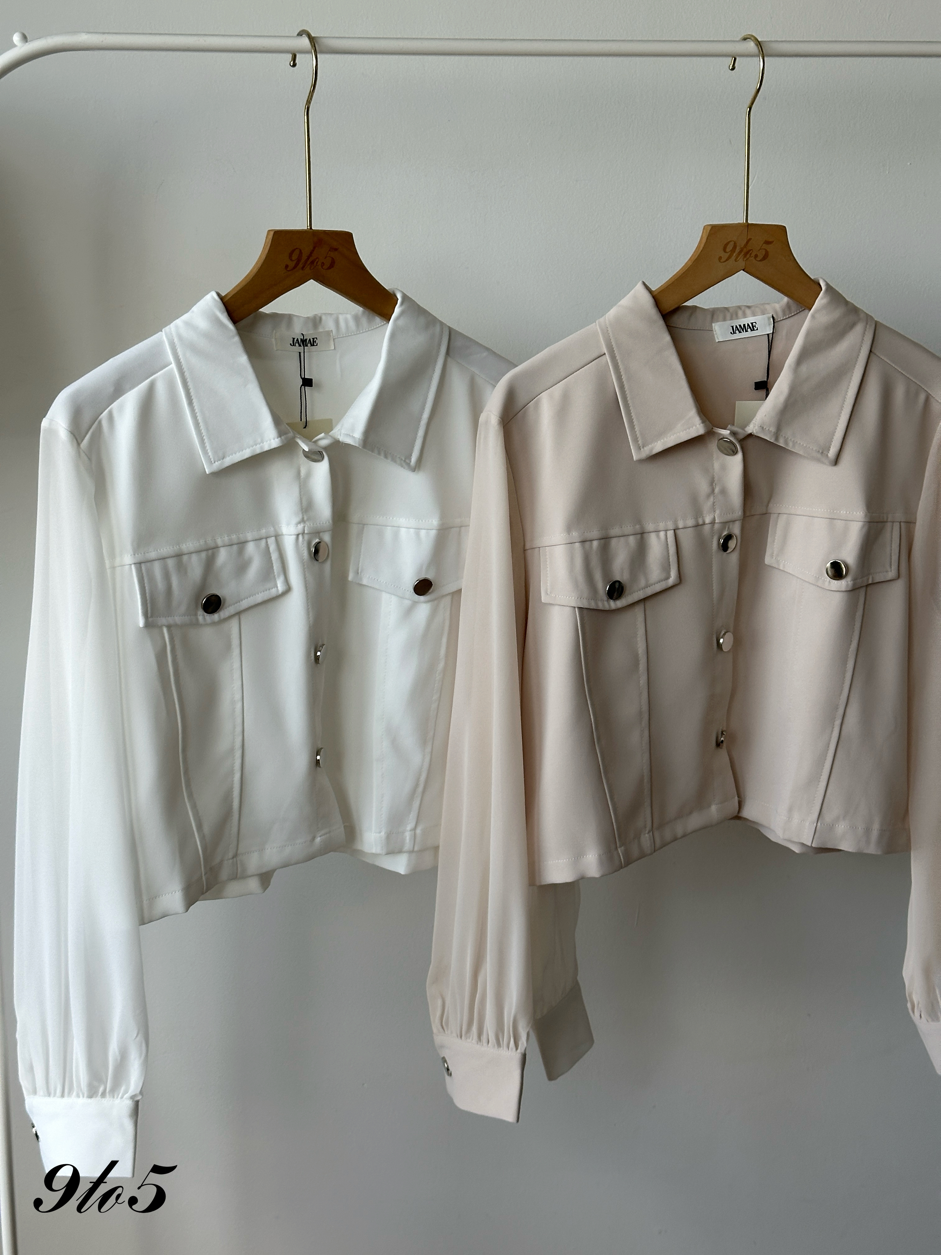 T4366 Long Sleeve Button Up Shirt - 4 Colors 
