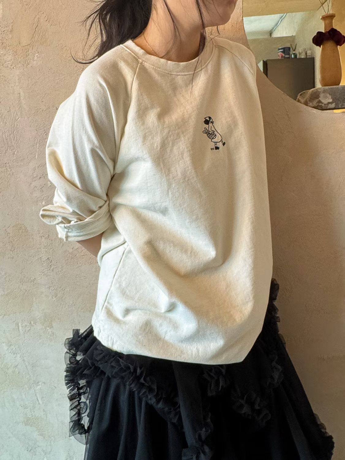 YA OY 春天頭巾女仔top