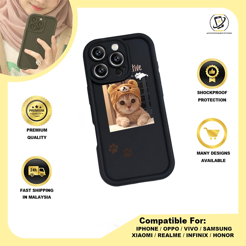TPU DESIGN CASE PHONE FOR HONOR - DESIGN CAT A