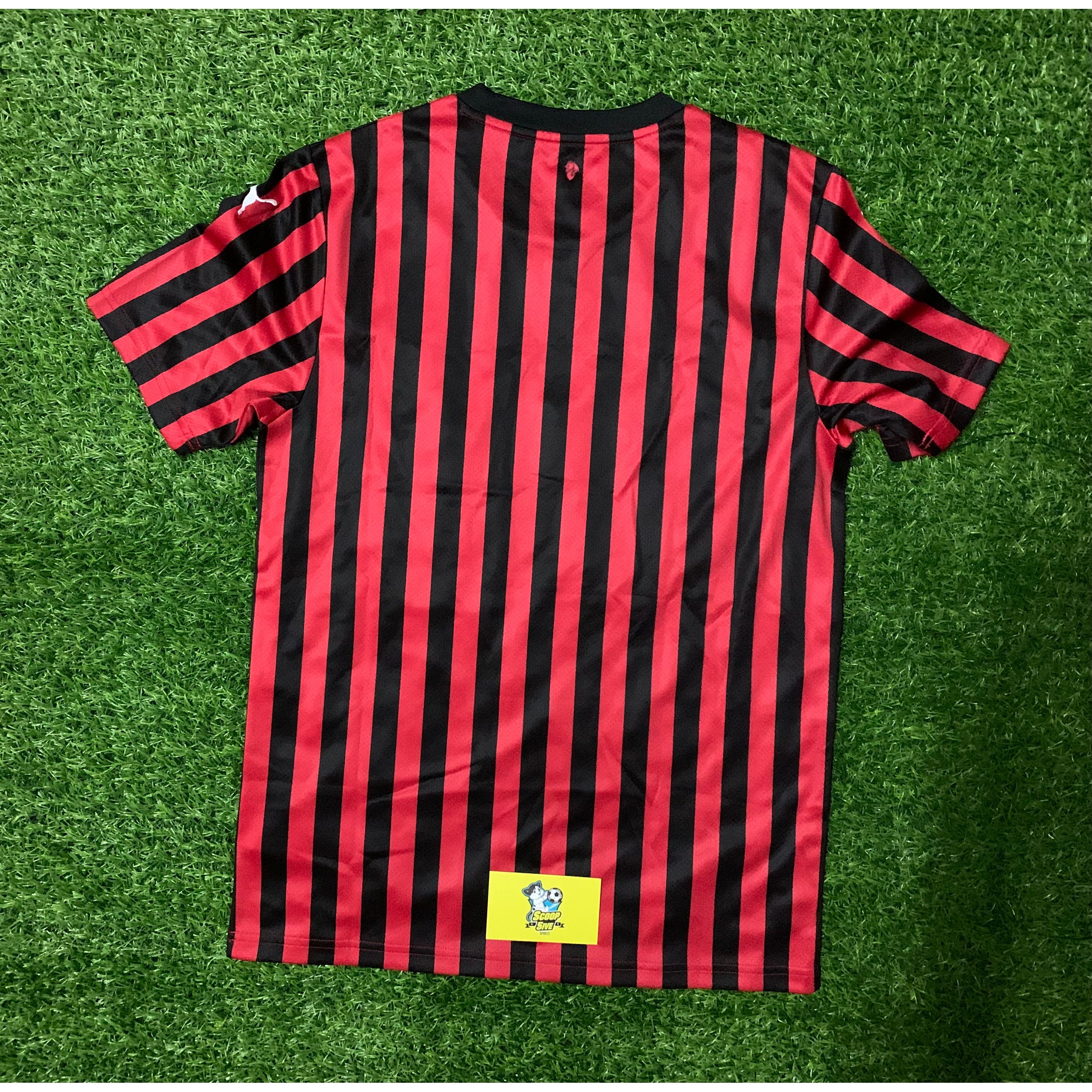 C2 2019-20 AC米蘭 主場 球迷版 短袖