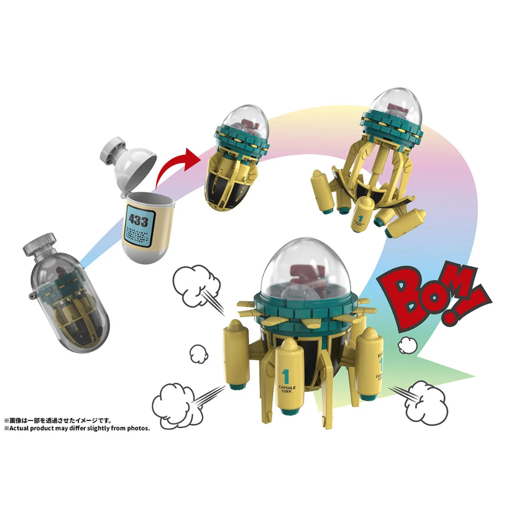 PREORDER ChangeArts Capsule No 576 Bulma's Airplane & No 433 Trunk's Time Machine
