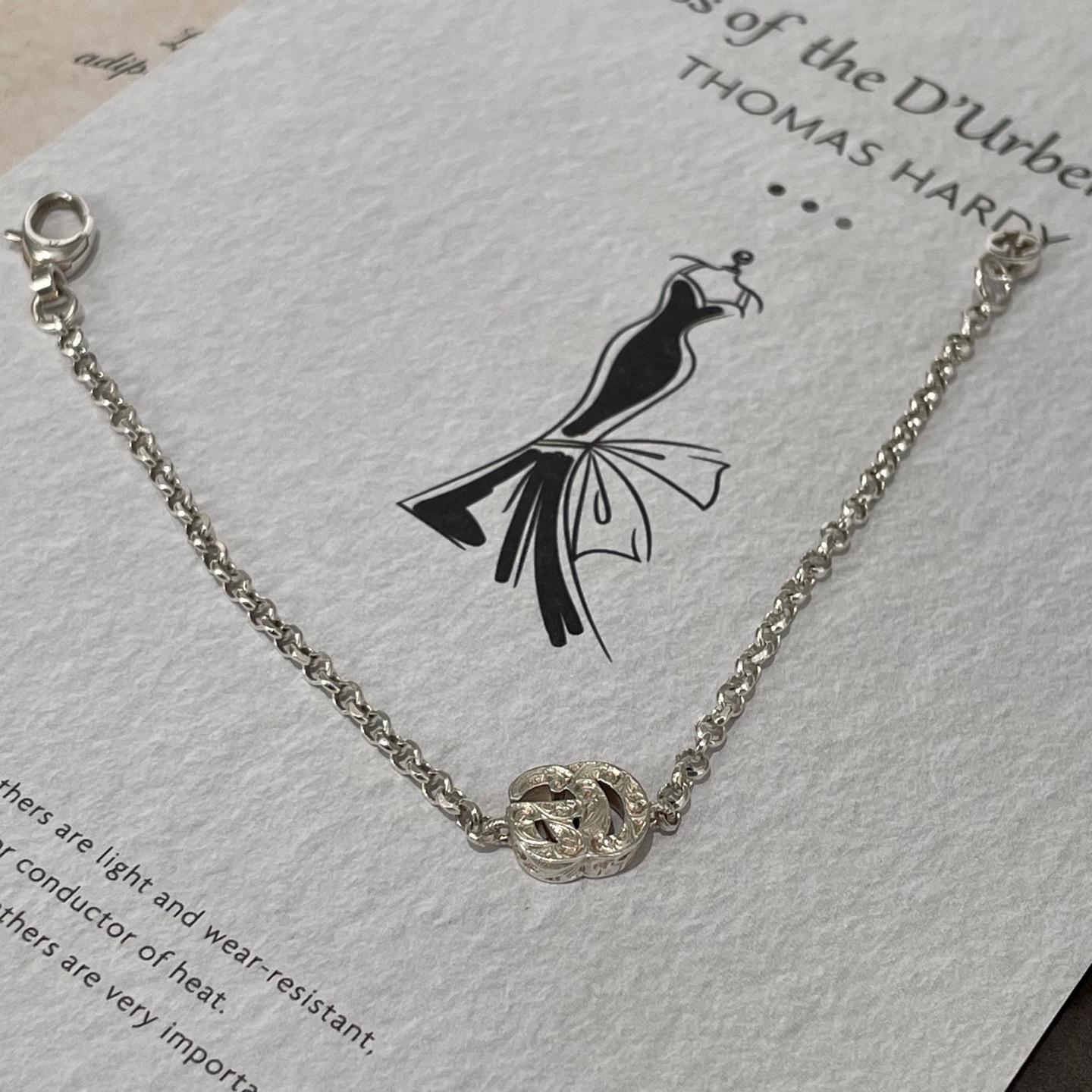 【預訂貨品】GUCCI Marmont 925銀手鏈