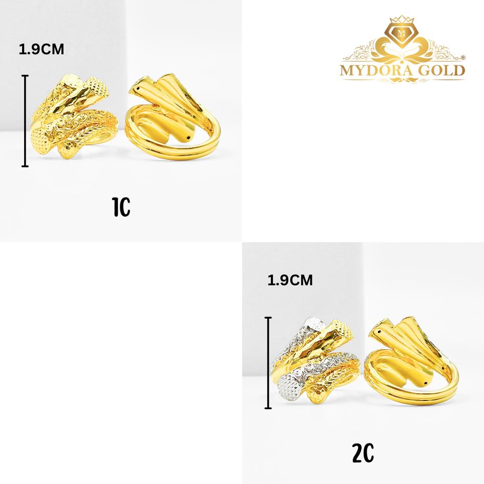MYDORA Cincin Vyra Texture (5G) l EMAS 916/22K