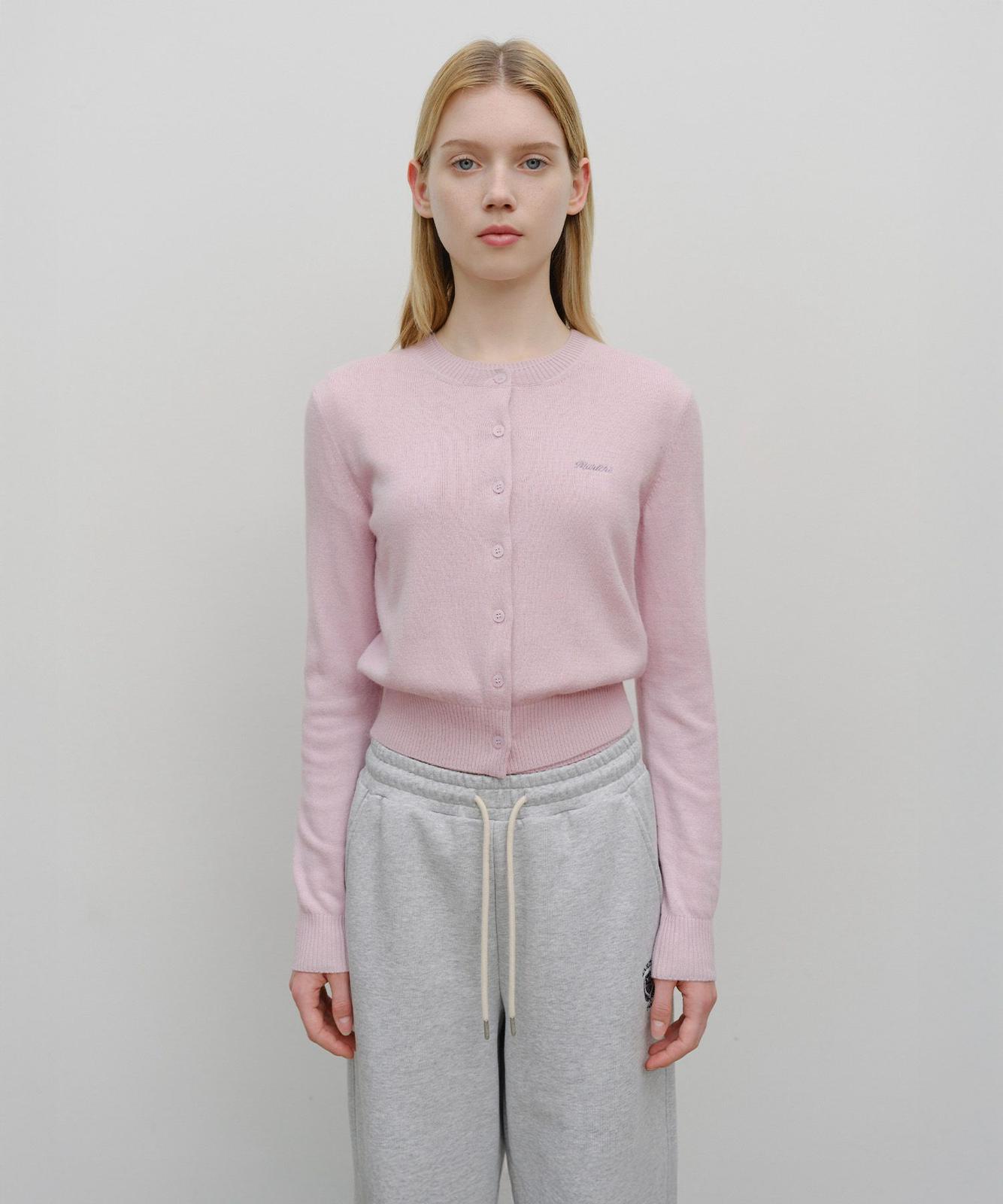 🇰🇷Marithe W HALF KNIT ROUND NECK CARDIGAN SET UP sale‼️